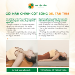 Combo 3 Gối nắn chỉnh cột sống Dr. Tận Tâm hỗ trợ giảm đau cổ vai gáy