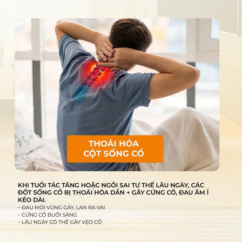 Thoái hóa đốt sống cổ